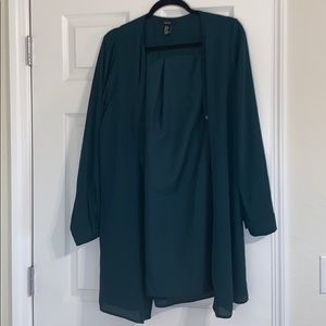 Forest Green Cardigan